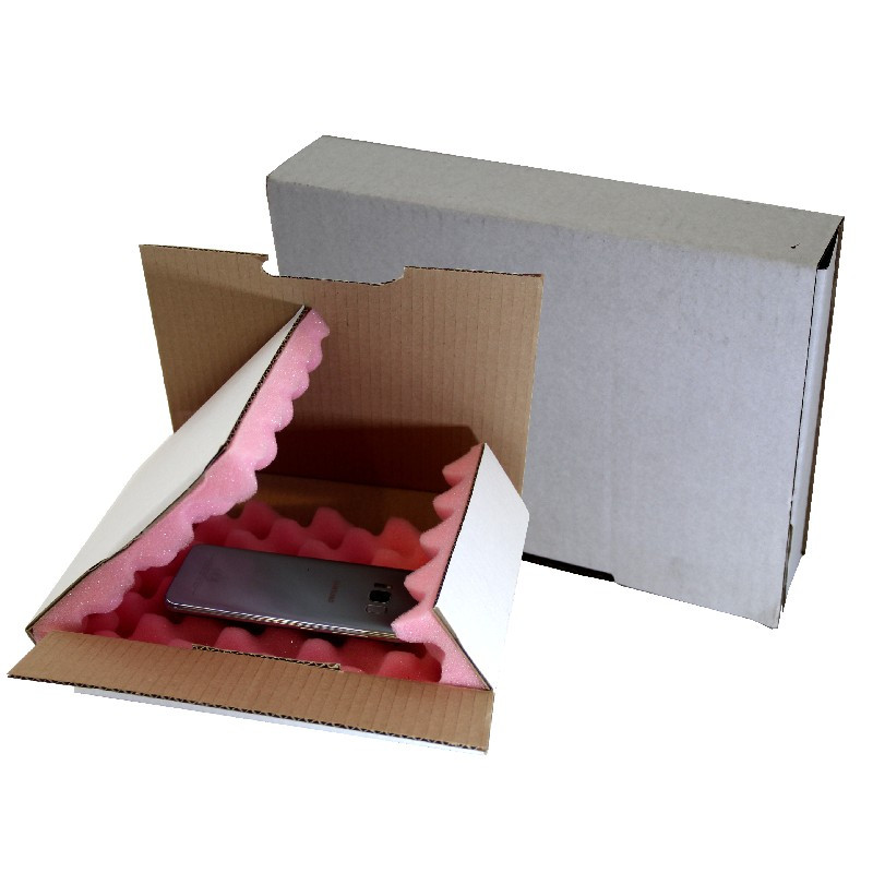 Boîte mousse Promopack® avec bande adhésive mm